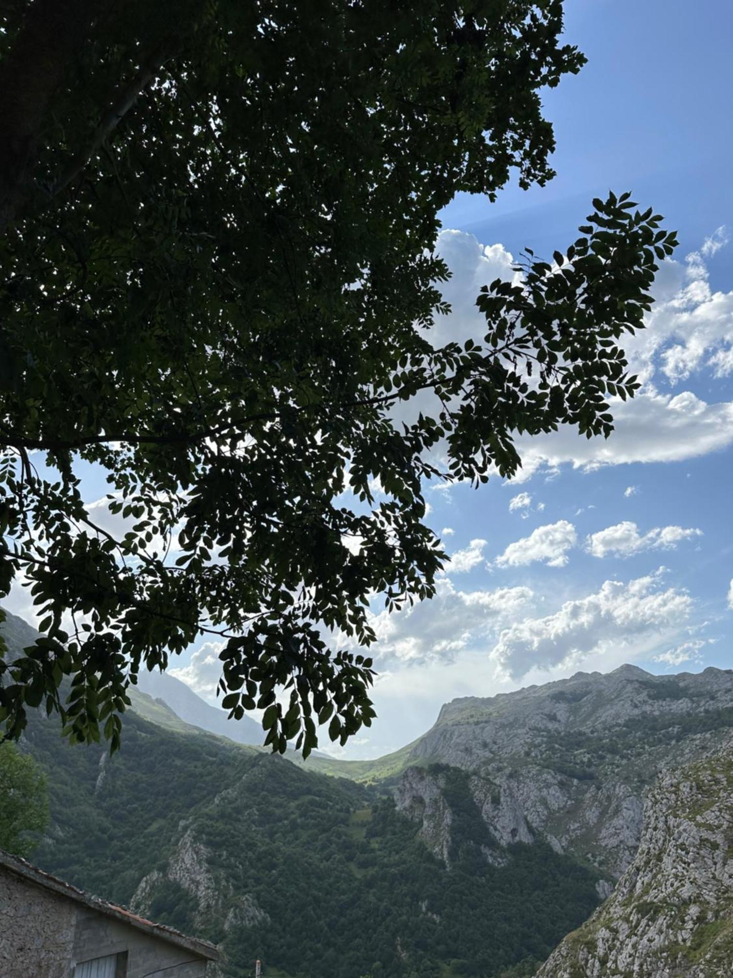 Albergue Pena Castil Sotres Buitenkant foto