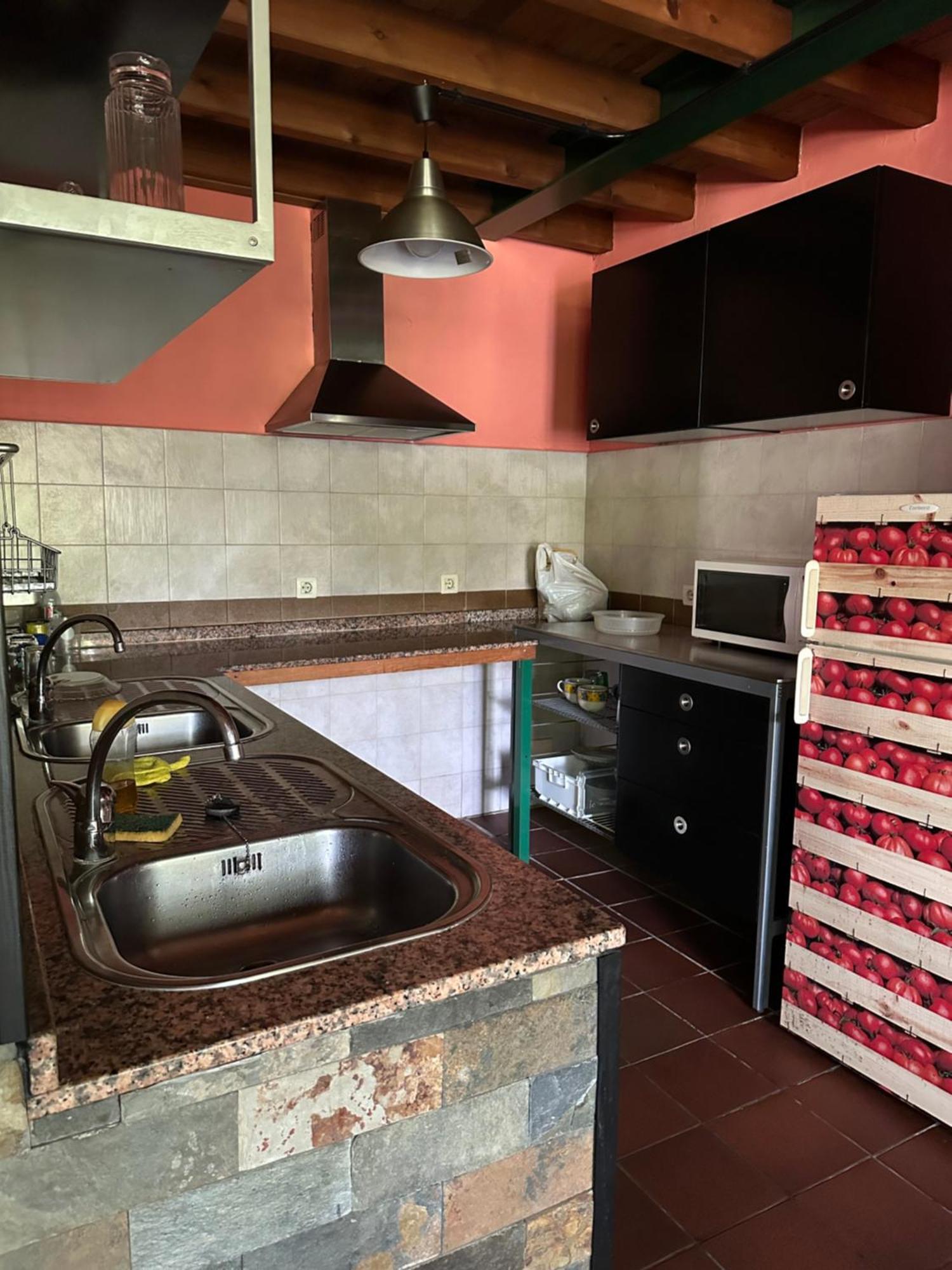 Albergue Pena Castil Sotres Buitenkant foto
